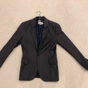 Hedge Male Gray Blazer M